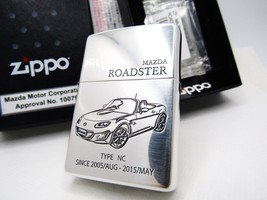 Mazda Roadster Type NC Engraved Zippo Oil Lighter 2022 MIB - $100.50