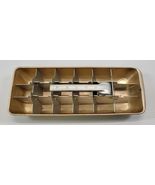 MN) Vintage Norge Aluminum Metal 18 Ice Cube Tray with Lever - $12.86
