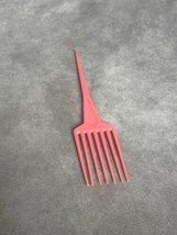 Vintage Goody Hair Pick Comb Lift Pink Plastic Rat Tail - $21.95