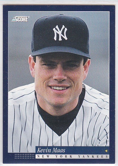 M) 1994 Score Baseball Trading Card - Kevin Maas #425 - $1.97