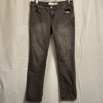 Ecko Unltd Redenim Straight Leg Jeans Women&#39;s Size 9/10 Black 31 3/4&quot; In... - £7.83 GBP