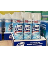 3 PACK -Lysol Disinfectant Spray - Crisp Linen Scent, 19 oz New - $26.59