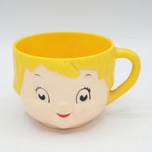 Campbell&#39;s Soup Kid Dolly Dingle 8 ounce Plastic Mug Cup Promotion 1975 - $29.69