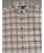 VTG Patagonia Mens Size S Organic Cotton Short Sleeve Button Up Plaid 90&#39;s - $29.26 CAD