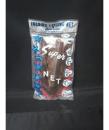 1960s NEW OLD STOCK Super-Sport Fishing Flaoting Folding Fish Landing Ne... - $25.36 CAD