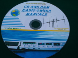 CB AND HAM RADIO OWNER MANUALS ON CD - $10.00
