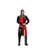 Medieval Viking Costumes Classic Red&amp;Black Color Tunic Best Style Reenac... - £54.35 GBP