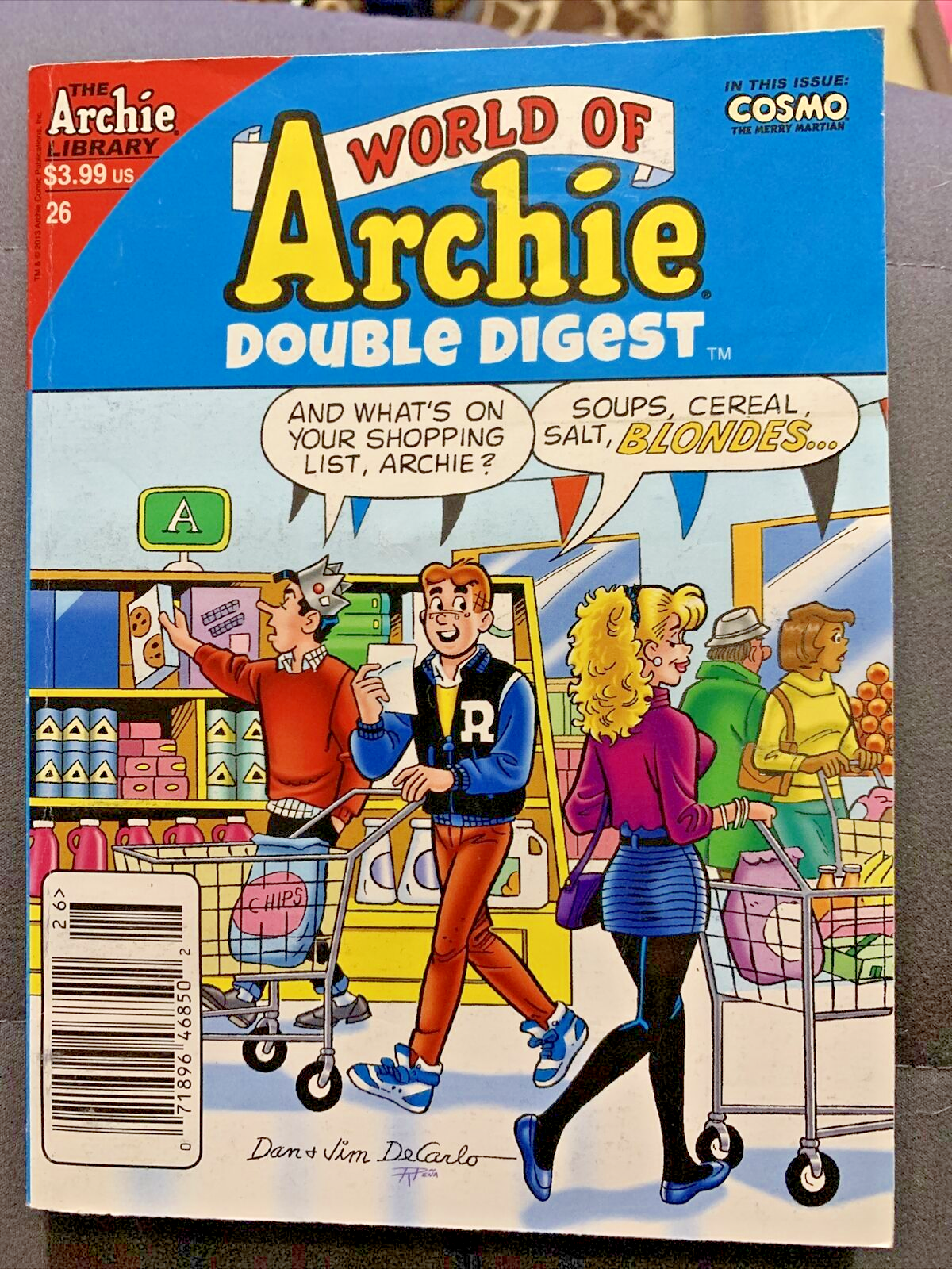 Archie's Double  Digest Comic  Magazine  No. 26  2013 - £4.58 GBP