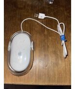 OG Apple Pro Optical Mouse M5769 USB White/Clear Works Original Buy Me P... - $14.84
