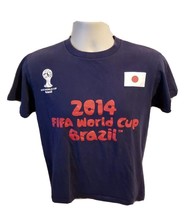 2014 FIFA World Cup Brazil Japan Adult Small Blue TShirt - £12.99 GBP