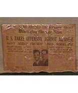 Dec.13, 1941 Wilmington Morning News Page &quot;US Takes Offensive Against Ja... - $6.86 CAD