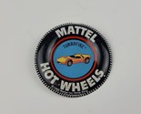 1968 Turbofire Mattell Hot Wheels Redline Tin Badge / Button - $10.88