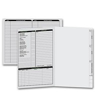 ABC Real Estate Listing Folder Left Panel, Size: 11 3/4 x 9 5/8, Gray - 50 Folde - £28.35 GBP