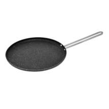 Starfrit - The Rock Multi-Use Frying Pan, 10&quot; Diameter, Non-Stick Surface, Black - £29.55 GBP