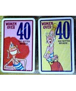 Playin Cards -(Women Over 40) - 2 Decks - $12.30 CAD