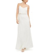 Adrianna Papell Embellished Blouson Gown Ivory Size 2 $229 - $166.57 CAD