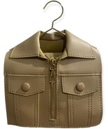 Womens Shirt Shape-Leather Jacket Novelty Crossbody Bag Purse on a Hange... - $131.63 MXN