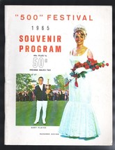 Indianapolis 500 Festival Souvenir Program &amp; Golf Tournament 1965-Event info ... - $109.13