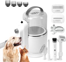 Dog Grooming Kit Pet Cleaning Vacuum Cleaner 5 in 1 Dog Kit - £79,934.79 GBP