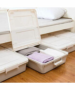 3 Pack Large Rolling Under Bed Storage Bin With Wheels | 37 x 19 x 7.3 i... - $12,999.93 MXN
