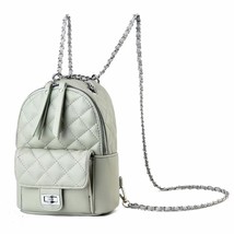 Backpack Female Fashion  Chain Simple Mini Student Casual Ladies Backpack - £29.66 GBP