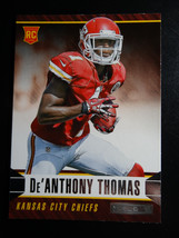 2014 Panini Rookies and Stars #128 De&#39;Anthony Thomas Chiefs Rookie Card - £0.80 GBP