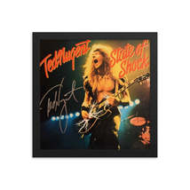 Ted Nugent signed State Of Shock album Reprint - £60.09 GBP