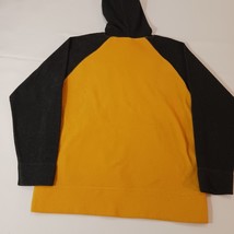 Old Navy 94 Men's Yellow & Black Fleece Pullover Hoodie Sweatshirt Size 12 image 14