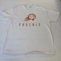Fruit Of The Loom NBA Phoenix Suns Men’s White Basketball Cotton T-Shirt Size L image 11