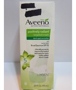 Aveeno Positively Radiant Targeted Cream Dark Spot Corrector SPF 15 Rare... - £23.59 GBP