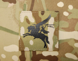 Infrared 16 Air Assault Brigade MTP Pegasus Tactical Recognition Flash Patch IR - $23.33