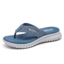 Summer Shoes Women Beach Slippers Fashion Holiday Slippers Flip Flops Thick Sole - £42.31 GBP