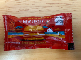 1 Heinz United States Of Saucemerica Ketchup Packet New Jersey #3/50 *NE... - £5.60 GBP