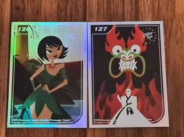 Lot of 2 Samurai Jack Battle Through Time Trading Cards 127 128 Limited Run - £15.36 GBP