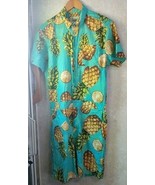 The Original Resort Romper Mens Large One Piece Shorts Pineapple Overalls G - $1,355.38 MXN