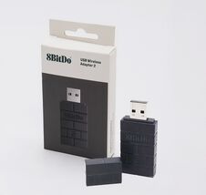8BitDo 83DC Wireless USB Adapter 2 for Most Gaming Controllers - Black - $23.45 CAD