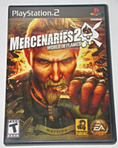 Playstation 2 - Mercenaries 2 - World In Flames (Complete With Manual) - £14.15 GBP