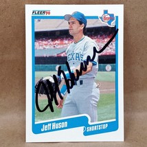 1990 Fleer Update #U-123 Jeff Huson SIGNED Card Texas Rangers Autograph - $1.95