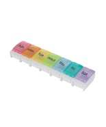 7 Grid Waterproof Pill Storage Organizer, Daily Use Medicines with Free ... - £15.09 GBP