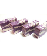 Homemade Hot Processed Lavender Natural Soap- - £4.71 GBP