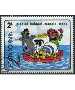 Romania. 1989. Cartoons &quot;Who laughs last&quot; (CTO) Stamp - £1.08 GBP