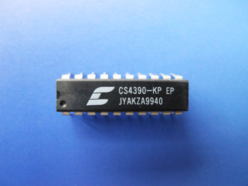 CS4390, CS4390-KP, 24-Bit Stereo D/A Converter, Crystal Brand New!!