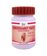 Divya Hridyamrit Vati Extra Power DS 50g 80N Tablets Ayurvedic Patanjali Ramdev - $298.31 MXN - $2,425.09 MXN