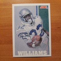 1991 Score #645 John L. Williams - Team MVP - Seahawks - NFL - Fresh Pull - £1.41 GBP