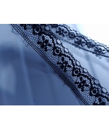 8 Yards 20&quot; Black  3/4&quot; Wide Vintage Lace Ribbon Trim Roll - €9,51 EUR