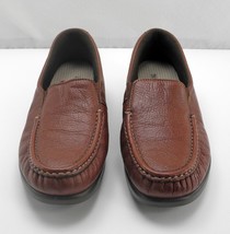 SAS Tripad Comfort Chestnut Brown Slip-On Leather Loafers-Women&#39;s Shoes ... - $26.56