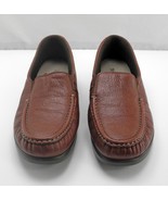 SAS Tripad Comfort Chestnut Brown Slip-On Leather Loafers-Women&#39;s Shoes ... - $26.56