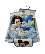 COMPLETE NEWBORN BOY GIFT BASKET- MICKEY MOUSE - £63.94 GBP