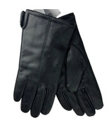 Nordstrom Black Leather Gloves New Size M - $24.49