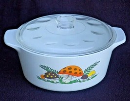 Lid (only) Fits 1 Qt. Corning MERRY MUSHROOM  Casserole for Sears RARE!!! - £20.99 GBP